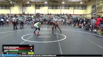 130 lbs Quarterfinal - Rajat Bhaskaran, Wilmington Bulldogs vs Taina Fernandez, HHWC