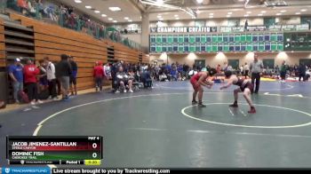 145 lbs Cons. Round 4 - LINCOLN BALDWIN, Granite Hills vs Noah Kanakis, Faith Lutheran