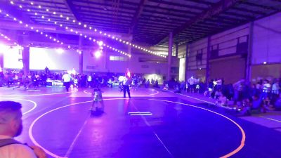 54 lbs 3rd Place - Harper Atkinson, Unattached vs Mia Benitez, Juic3 Acad3my