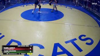 117 lbs Cons. Round 3 - Marie Saldana, Legacy Wc vs Isabel Garcia, G-Style Wrestling