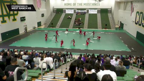 West Ranch HS "Stevenson Ranch CA" at 2026 WGI Guard Manhattan Beach Regional+