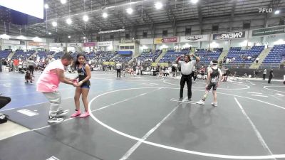 106 lbs Rr Rnd 2 - Zianna Propst, Duran Elite vs Isaiah Ray, Dragon Wrestling CO