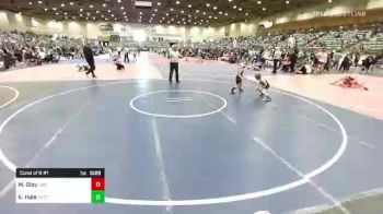 62 lbs Consi Of 8 #1 - Mikeal Slay, Lmc vs Kaiden Hale, Sutter Combat