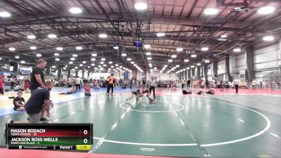 92 lbs Rd# 10- 4:00pm Saturday Final Pool - Jackson Ross Wells, Maryland BLACK vs Mason Bodach, Terps Xtreme