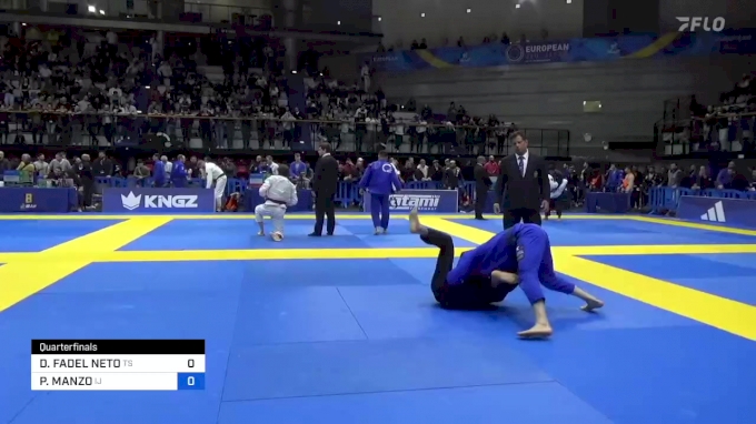 DAVID FADEL NETO vs PIERRE MANZO 2023 European Jiu-Jitsu IBJJF Championship