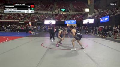 160 lbs Cons. Round 2 - Jose Lara, Bison Wrestling vs Trevin Wiest, Livingston Wrestling