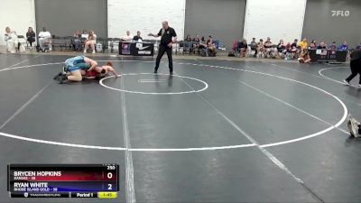 250 lbs Round 1 (6 Team) - Brycen Hopkins, Kansas vs Ryan White, Rhode Island Gold