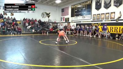 126 lbs Round 2 - Garner Lange, Waukon vs Gavin Thuente, South Winneshiek