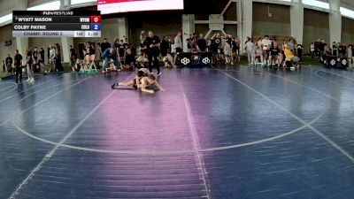126 lbs Champ. Round 2 - Wyatt Mason, Wyoming vs Colby Payne, Colorado