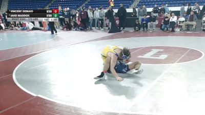 175 lbs Final - Vincent DeMaio, Methuen vs Jake Maddox, Newtown