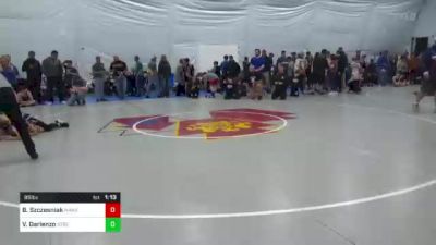 85 lbs Consi Of 4 - Beckett Szczesniak, Mars vs Vincent Darienzo, Street