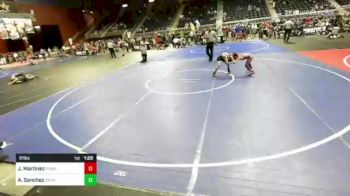 61 lbs Round Of 16 - Jeremiah Martinez, Pomona Elite vs Arthur Sanchez, Panhandle Wr Ac