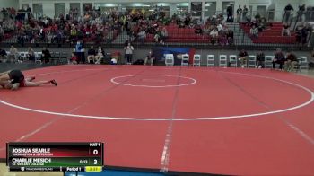 157 lbs Quarterfinal - Joshua Searle, Washington & Jefferson vs Charlie Mesich, St. Vincent College