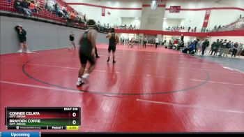 215 lbs Quarterfinal - Conner Celaya, Katy Jordan vs Brayden Coffie, Katy Jordan