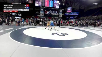 132 lbs Cons. Rd Of 32 - Marco Loss, PA vs Colin Kuhn, MI