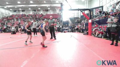 43-47 lbs Rr Rnd 2 - Remi Nuttle, Woodland Wrestling Club vs Tatum Jones, Ponca City Wildcat Wrestling