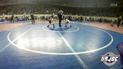 70 lbs Round Of 16 - Sutter Oss, Oklahoma Wrestling Academy vs Laney Henning, Cotton County Wrestling Club