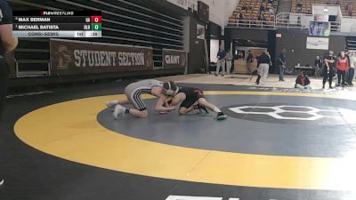 120 lbs Consolation - Max Berman, Germantown Academy vs Michael Batista, Blair Academy