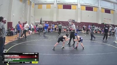 64 lbs Round 4 - Easton Glazier, Dixie Hornets vs David Cattrell, Eastside Youth Wrestling