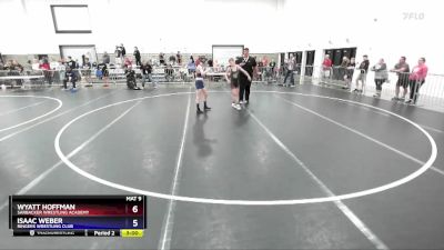 102 lbs Round 1 - Wyatt Hoffman, Sarbacker Wrestling Academy vs Isaac Weber, Ringers Wrestling Club