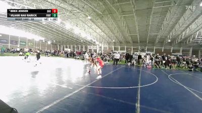 93 lbs Cons. Semi - Brex Jensen, Delta Wrestling Club vs Viliami Nau Rarick, Westlake Wrestling Club