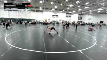 149 lbs Quarterfinal - Henry Niebauer, UW-Parkside vs Wyatt Krejsa, Purdue