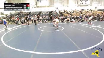106 lbs Cons. Round 4 - Andrew Dueppengiesser, Perry Youth Wrestling Club vs Lane DelPapa, Black Belt Wrestling Academy