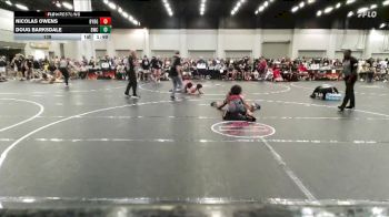 138 lbs Round 1 (6 Team) - Doug Barksdale, Blackman Wrestling Club vs Nicolas Owens, Backyard Brawlers Gold