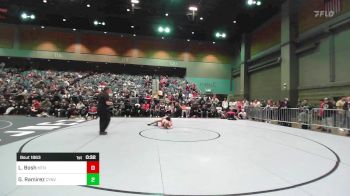 113 lbs Consi Of 4 - Lander Bosh, Mountain Ridge High School vs Gabriel Ramirez, Canyon View