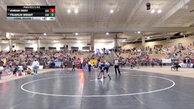 A 190 lbs Cons. Round 1 - Franklin Wright, James Lawson High School vs Jordan Geist, Livingston Academy