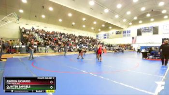 126 lbs Champ. Round 2 - Quinten Samuels, Mira Costa High School vs Ashton Richards, Team SoCal WC