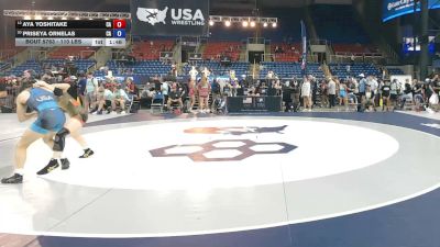 110 lbs Champ. Rd Of 32 - Aya Yoshitake, California vs Priseya Ornelas, California