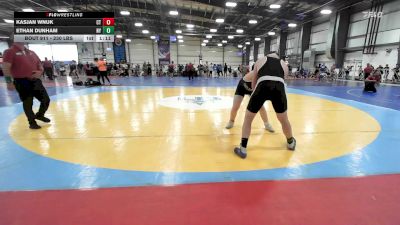 230 lbs Quarterfinal - Kasjan Wnuk, CT vs Ethan Dunham, NY