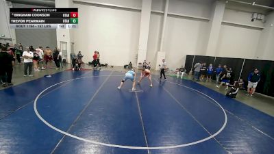 157 lbs Cons. Sub-quarters - Brigham Cookson, Utah vs Trevor Pearmain, Utah