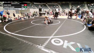 52 lbs Rr Rnd 3 - Hank Foon, Team Tulsa RED vs Camden Holden, Oklahoma Strong- White 9U