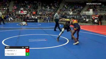 92 lbs Prelims - Jaron Cannon Jr., Jr. Huskies WC vs Parker Reynolds, The Compound Indy