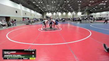 285 lbs Champ. Round 3 - Sampson Stillwell, St. Michael The Archangel Catholic vs Isaac Landry, Pine Creek