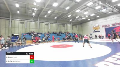 190 lbs Consi Of 16 #2 - Cole Loney, Atascadero vs Cruz Lazzaroni-Tamayo, Paso Robles