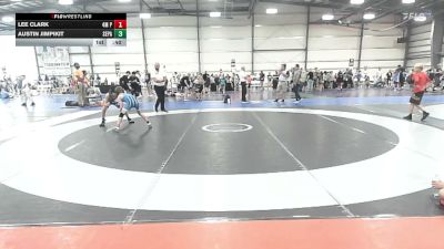 75 lbs Round Of 32 - Lee Clark, 4M Power - EL vs Austin Jimpikit, SEPA BLUE - EL