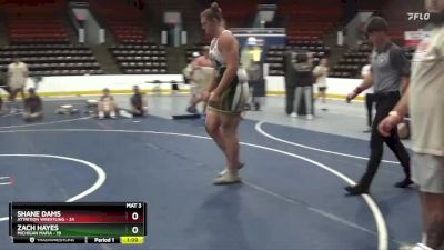 Finals (8 Team) - Shane Dams, Attrition Wrestling vs Zach Hayes, Michigan Mafia