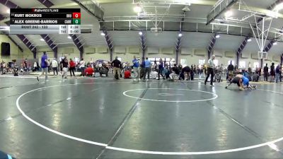 133 lbs Cons. Round 3 - Alex Greene-Barrios, Case Western vs Kurt Mokros, Ohio Northern Univerity