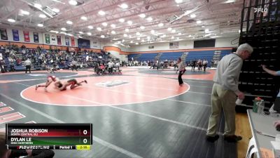 141 lbs Champ. Round 2 - Joshua Robison, North Central (IL) vs Dylan Le, Ohio Northern