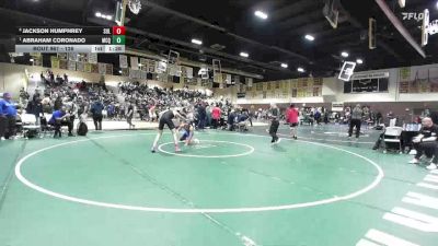 126 lbs Quarterfinal - Abraham Coronado, McQueen vs Jackson Humphrey, Sultana