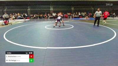 144 lbs Consi Of 16 #2 - Zander Nicholson, Herriman vs Mack Rutledge, Ridgeline