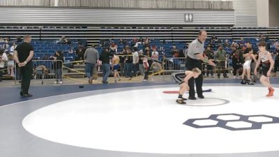 78 lbs Cons. Quarters - Gavin Arnold, Delaware Wrestling vs Michael Fangerow, Lincoln-Way Wrestling Club