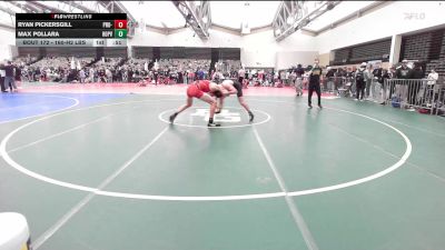 160-H2 lbs Semifinal - Ryan Pickersgill, Pro-ex Wrestling Club vs Max Pollara, Hopewell Valley