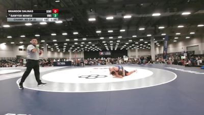 215 lbs Champ. Rd Of 32 - Brandon Salinas, Dead Shot Wrestling Club vs Sawyer Nemitz, Waconia Wrestling Club