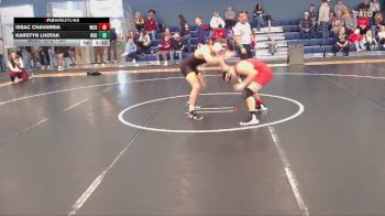 141 lbs Cons. Round 3 - Issac Chavarria, Western Colorado University vs Karstyn Lhotak, Northern State