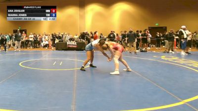 125 lbs Champ. Rd Of 32 - Ana Zeigler, USA Wrestling Maine vs Gianna Jones, Team Renegade