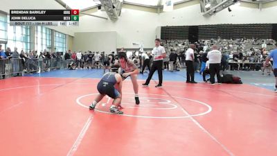184-H lbs Round Of 32 - Brendan Barkley, Kellenberg vs John Deluca, Roman Catholic